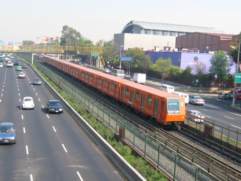 The Mexico City Metro is the second biggest in the Americas after New York's subway system